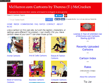 Tablet Screenshot of mchumor.com